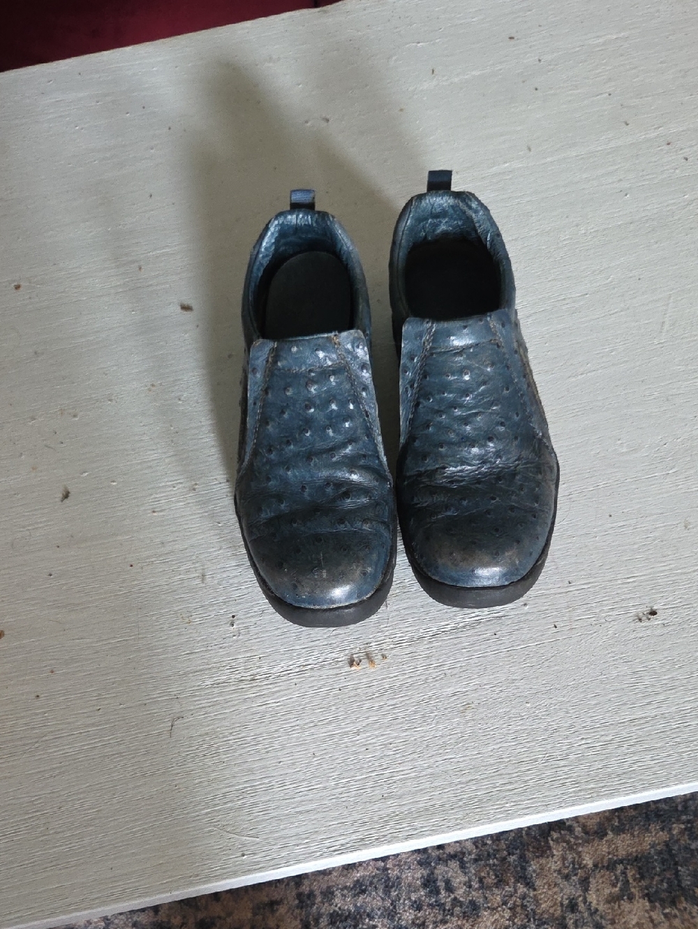 Men's Slip-On Textured Loafers - Black